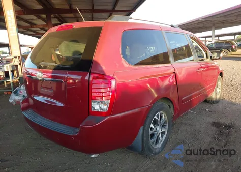 2014 Kia Sedona Lx z USA, uszkodzony, nr VIN KNDMG4C76E6587774